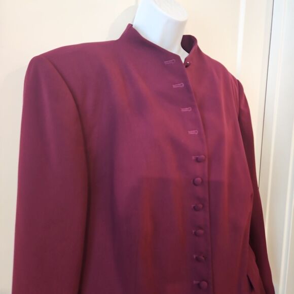 Jessica London Cranberry Jacket sz 26W - Picture 4 of 6